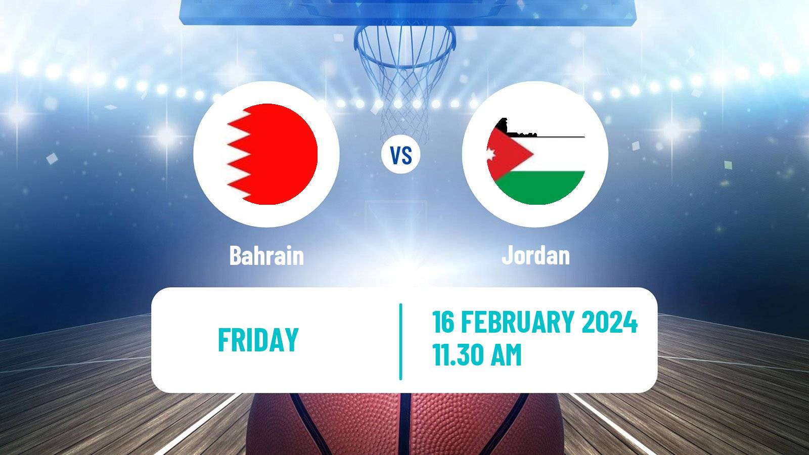 Basketball Friendly International Basketball Bahrain - Jordan