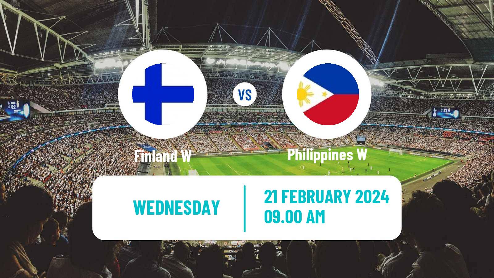 Soccer Friendly International Women Finland W - Philippines W