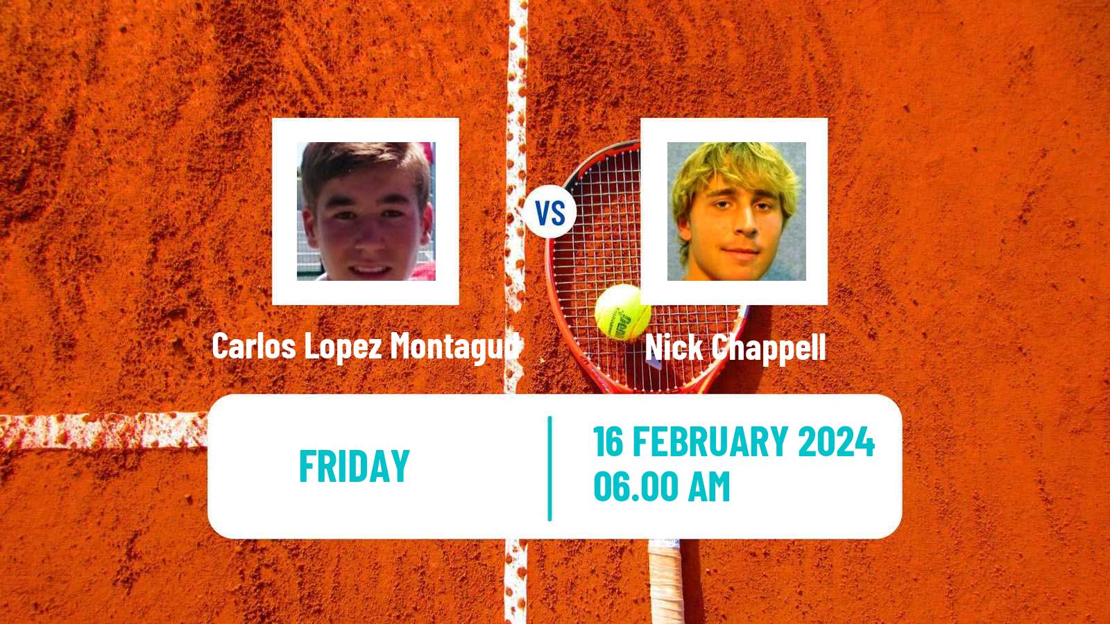 Tennis ITF M25 Vila Real De Santo Antonio Men Carlos Lopez Montagud - Nick Chappell