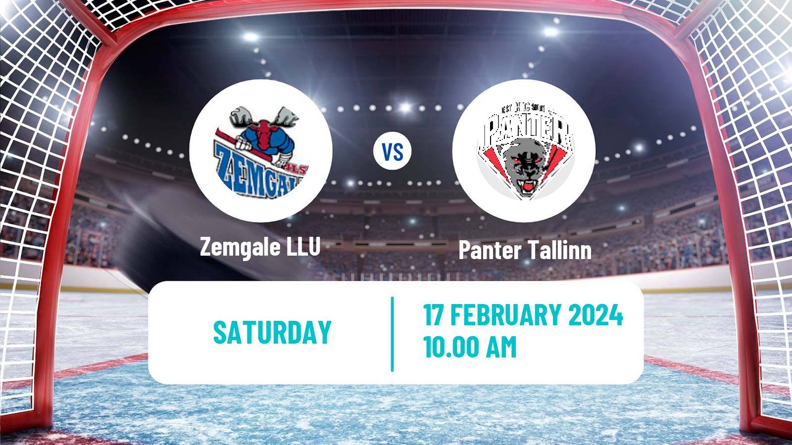 Hockey Latvian Hokeja Liga Zemgale LLU - Panter Tallinn