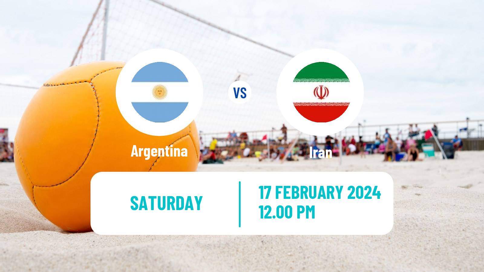 Beach soccer World Cup Argentina - Iran