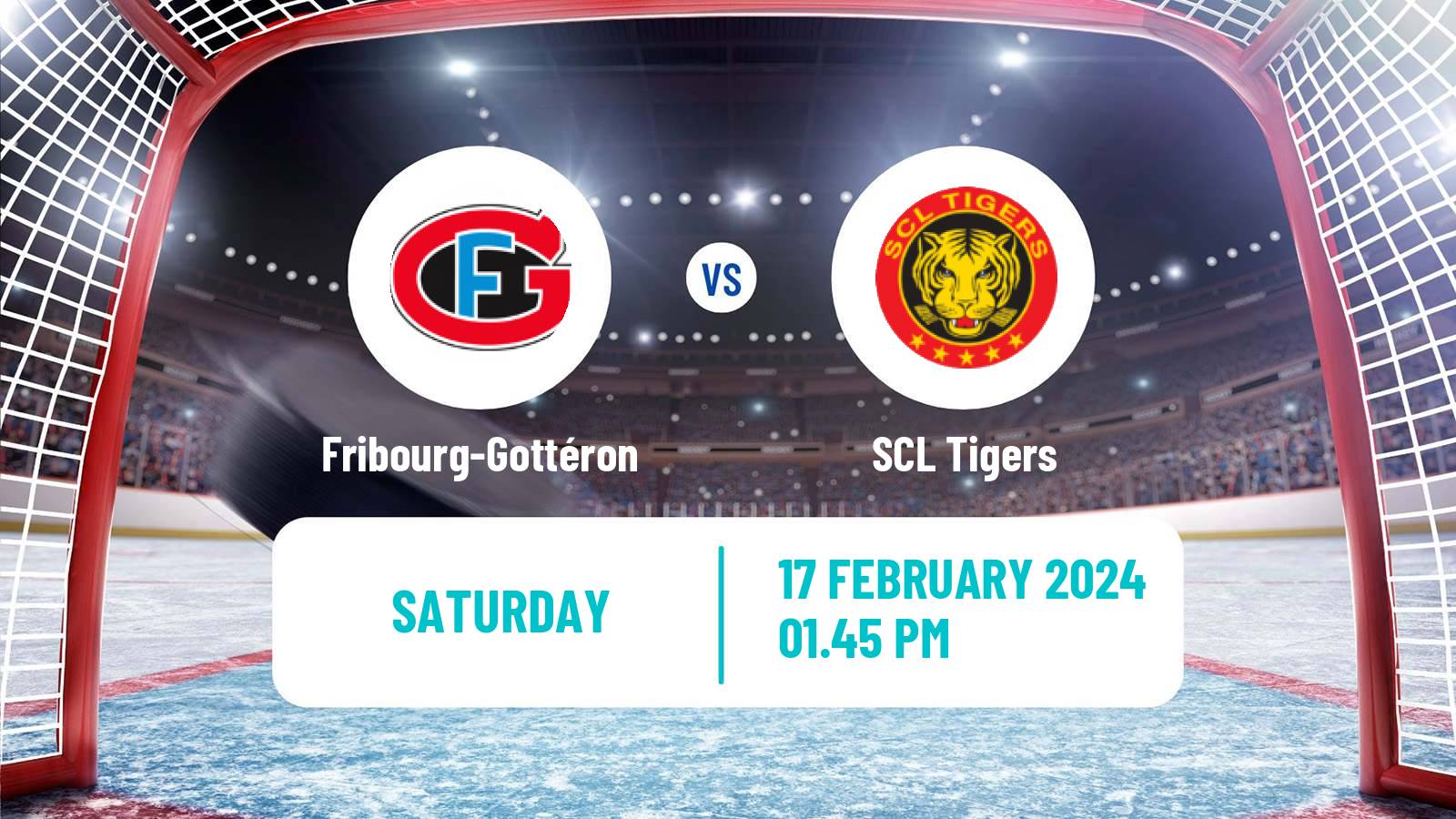 Hockey Swiss National League Hockey Fribourg-Gottéron - SCL Tigers
