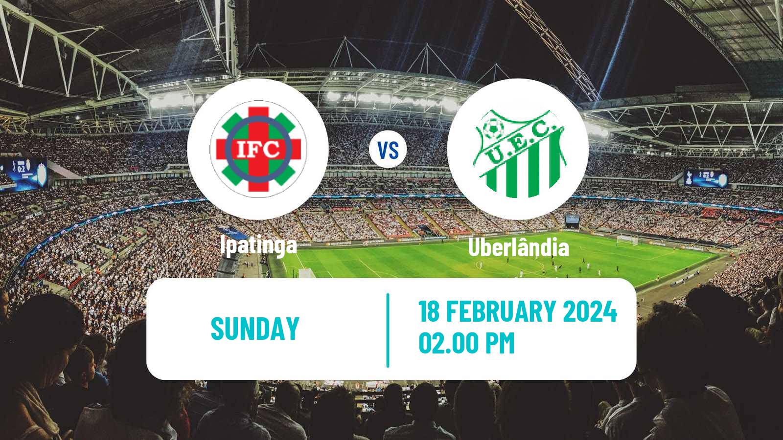 Soccer Brazilian Campeonato Mineiro Ipatinga - Uberlândia