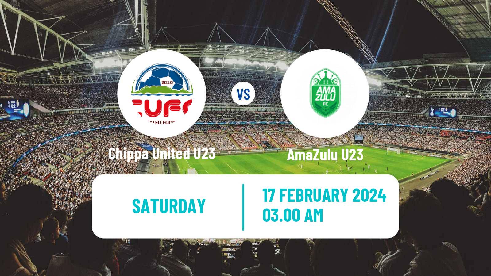Soccer South African Diski Challenge Chippa United U23 - AmaZulu U23