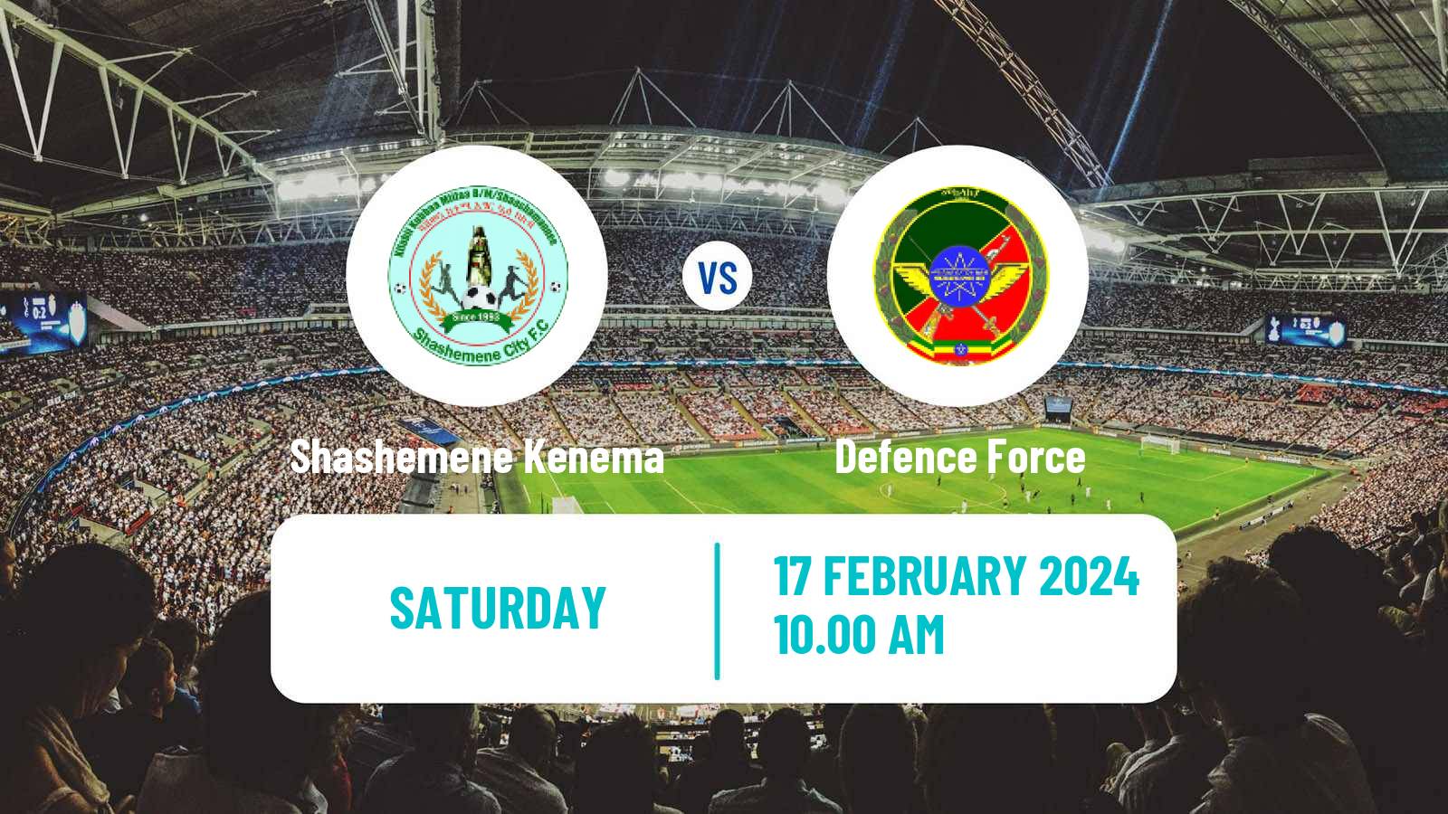 Soccer Ethiopian Premier League Shashemene Kenema - Defence Force