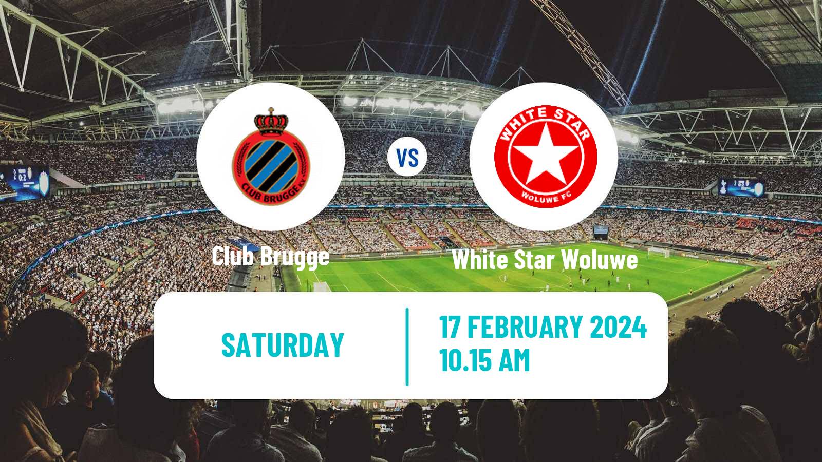 Soccer Belgian Super League Women Club Brugge - White Star Woluwe