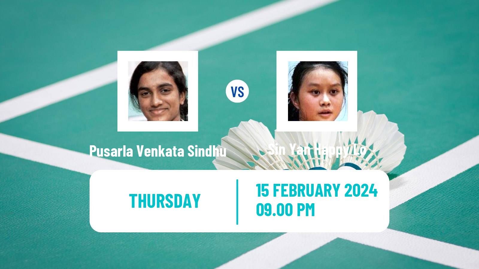 Badminton BWF Asia Championships Teams Women Pusarla Venkata Sindhu - Sin Yan Happy Lo