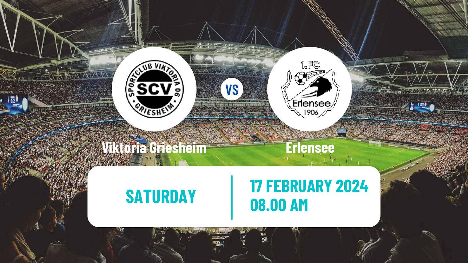 Soccer German Oberliga Hessen Viktoria Griesheim - Erlensee