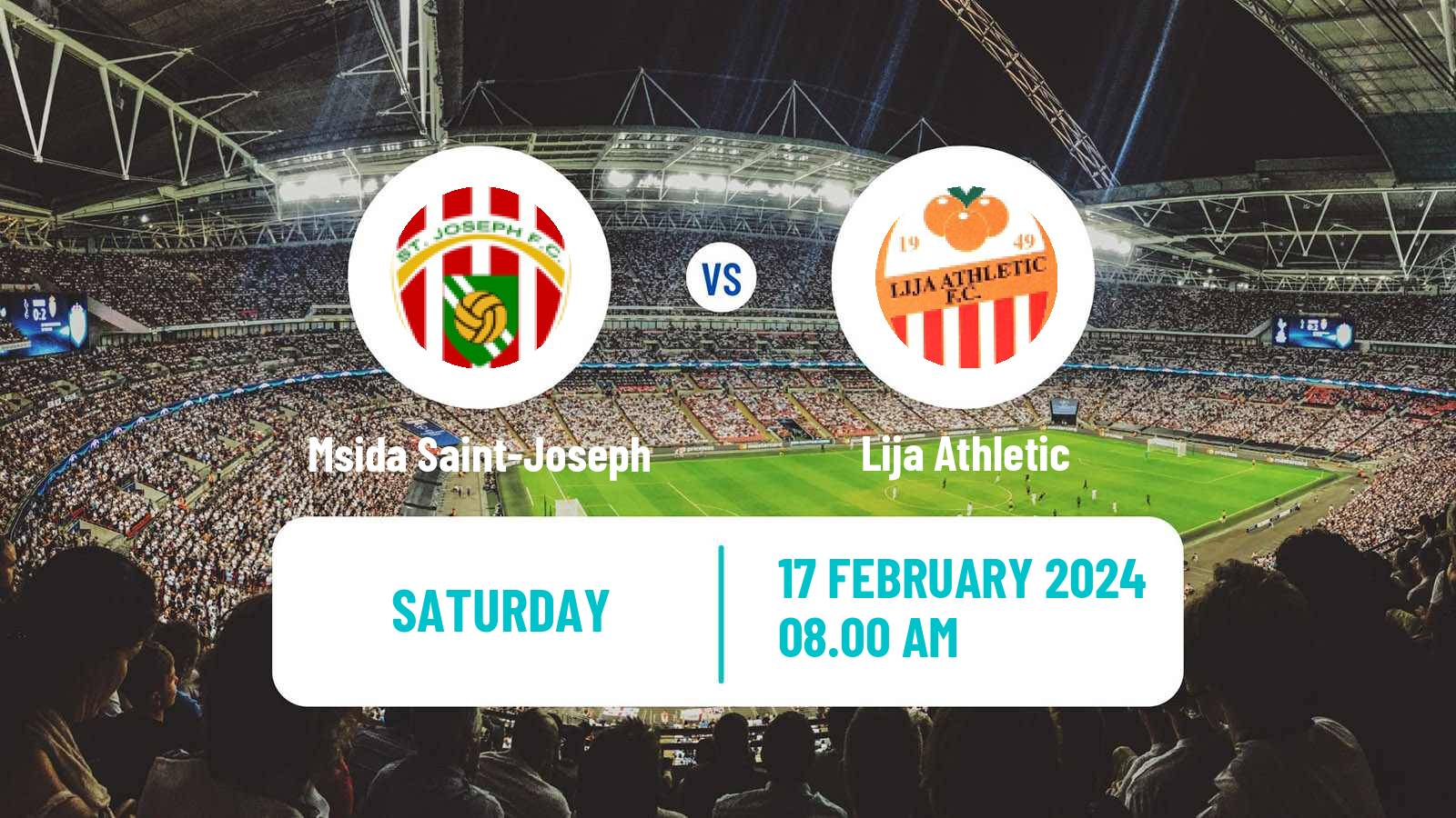 Soccer Maltese Challenge League Msida Saint-Joseph - Lija Athletic