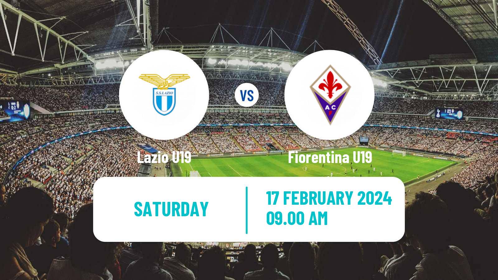 Soccer Italian Primavera 1 Lazio U19 - Fiorentina U19