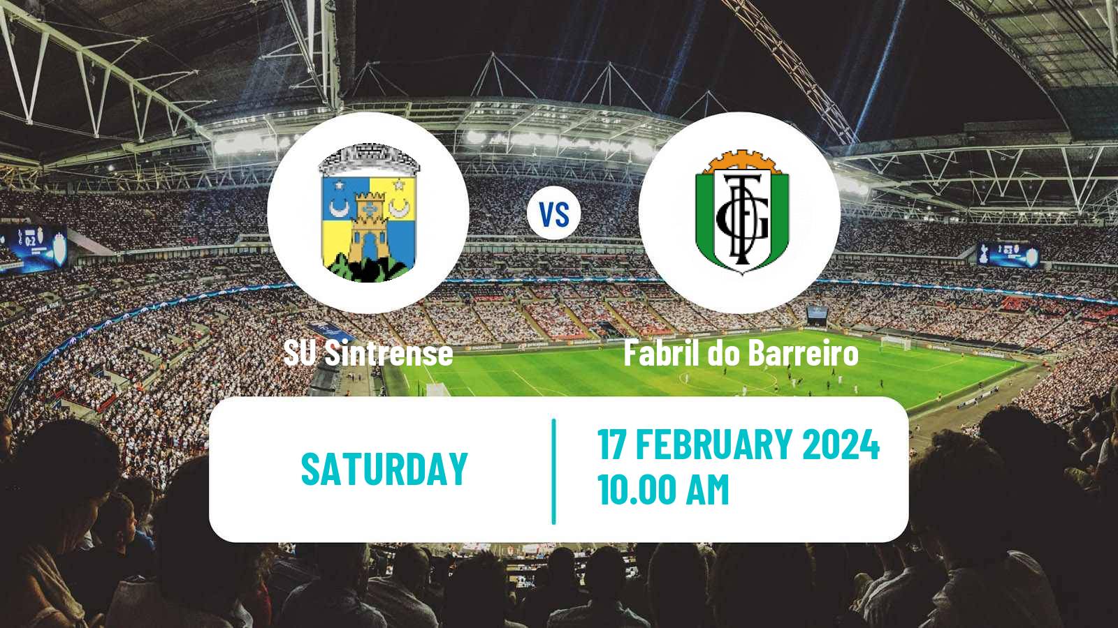 Soccer Campeonato de Portugal - Group D Sintrense - Fabril do Barreiro