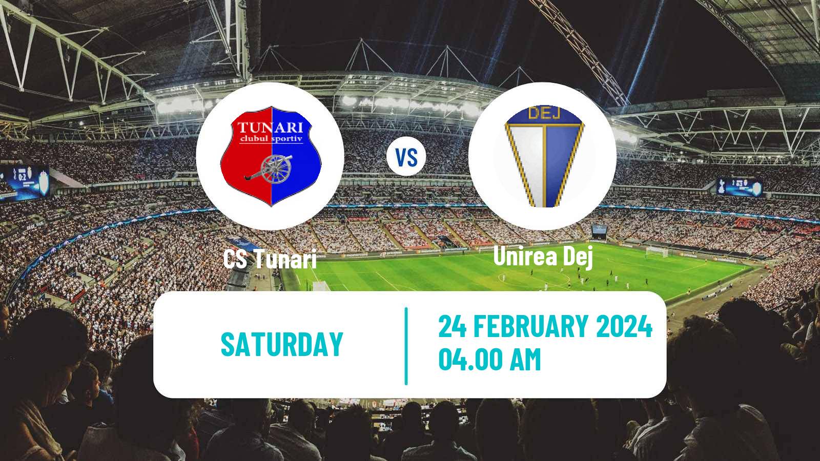 Soccer Romanian Division 2 Tunari - Unirea Dej