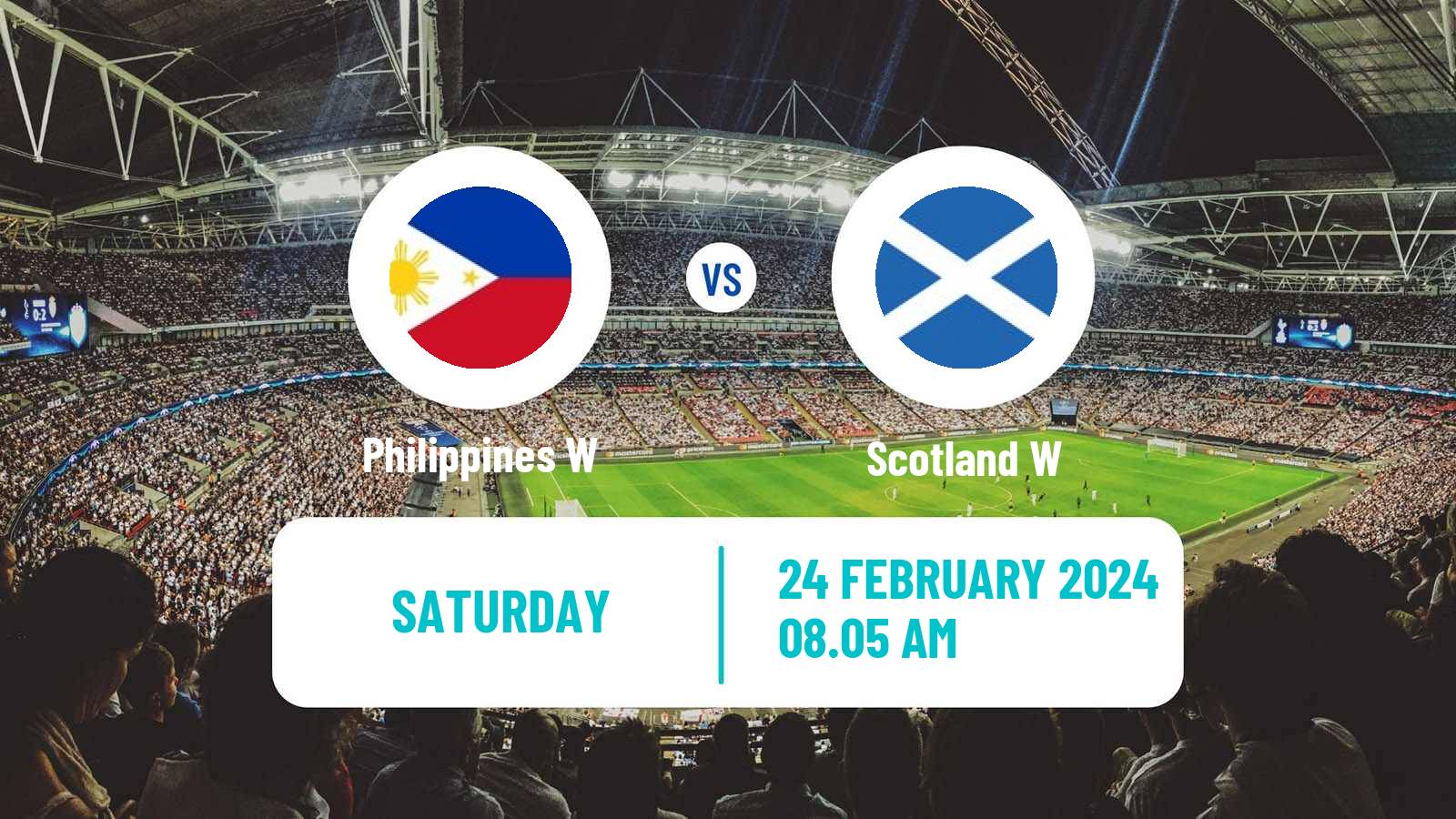 Soccer Friendly International Women Philippines W - Scotland W