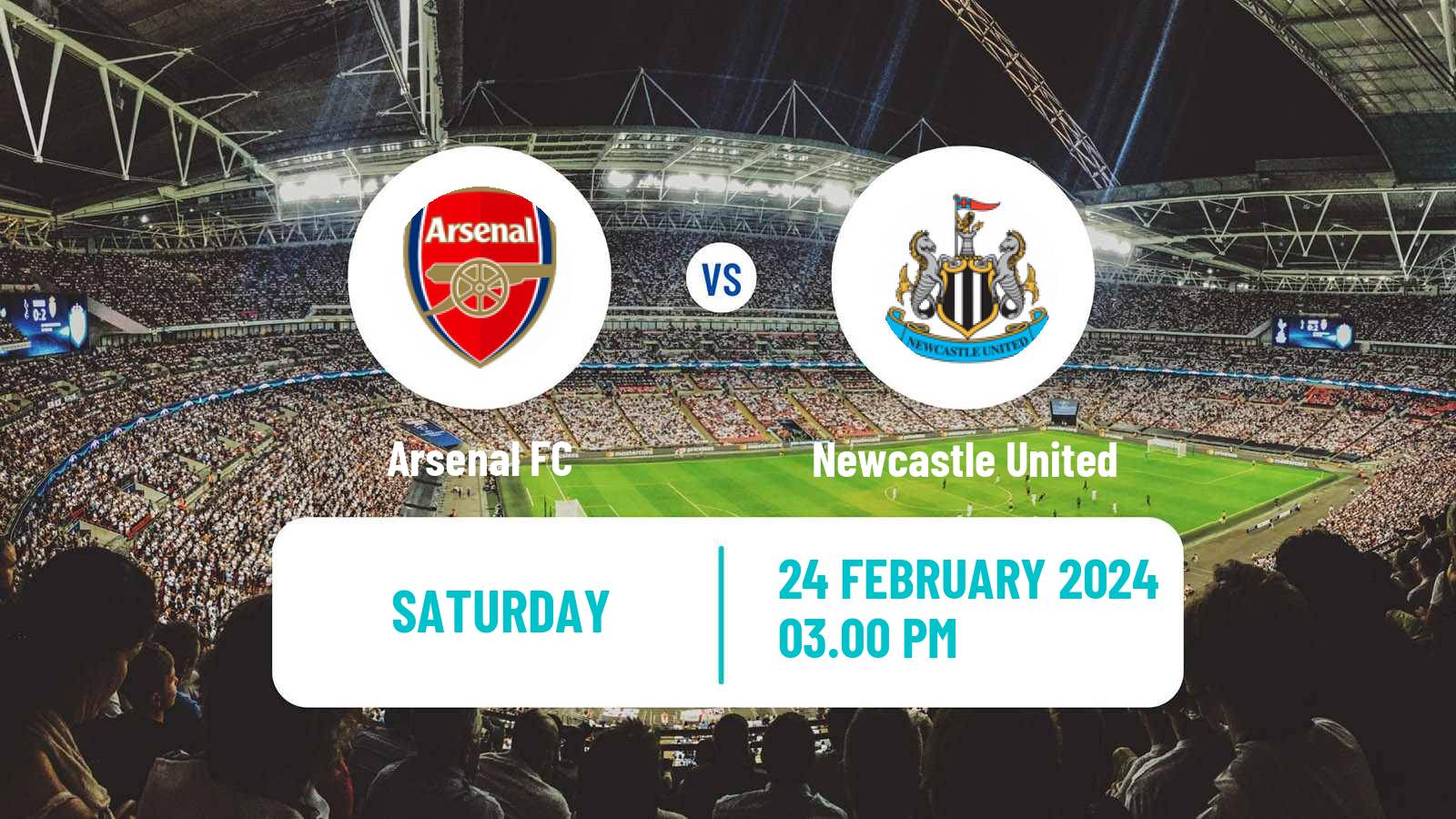 Soccer English Premier League Arsenal - Newcastle United