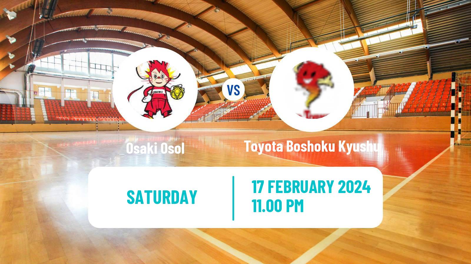 Handball Japan JHL Handball Osaki Osol - Toyota Boshoku Kyushu