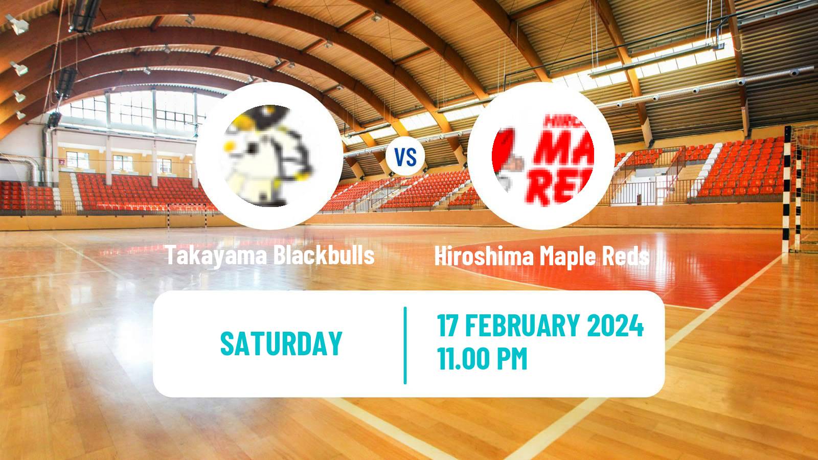 Handball Japan JHL Handball Women Takayama Blackbulls - Hiroshima Maple Reds