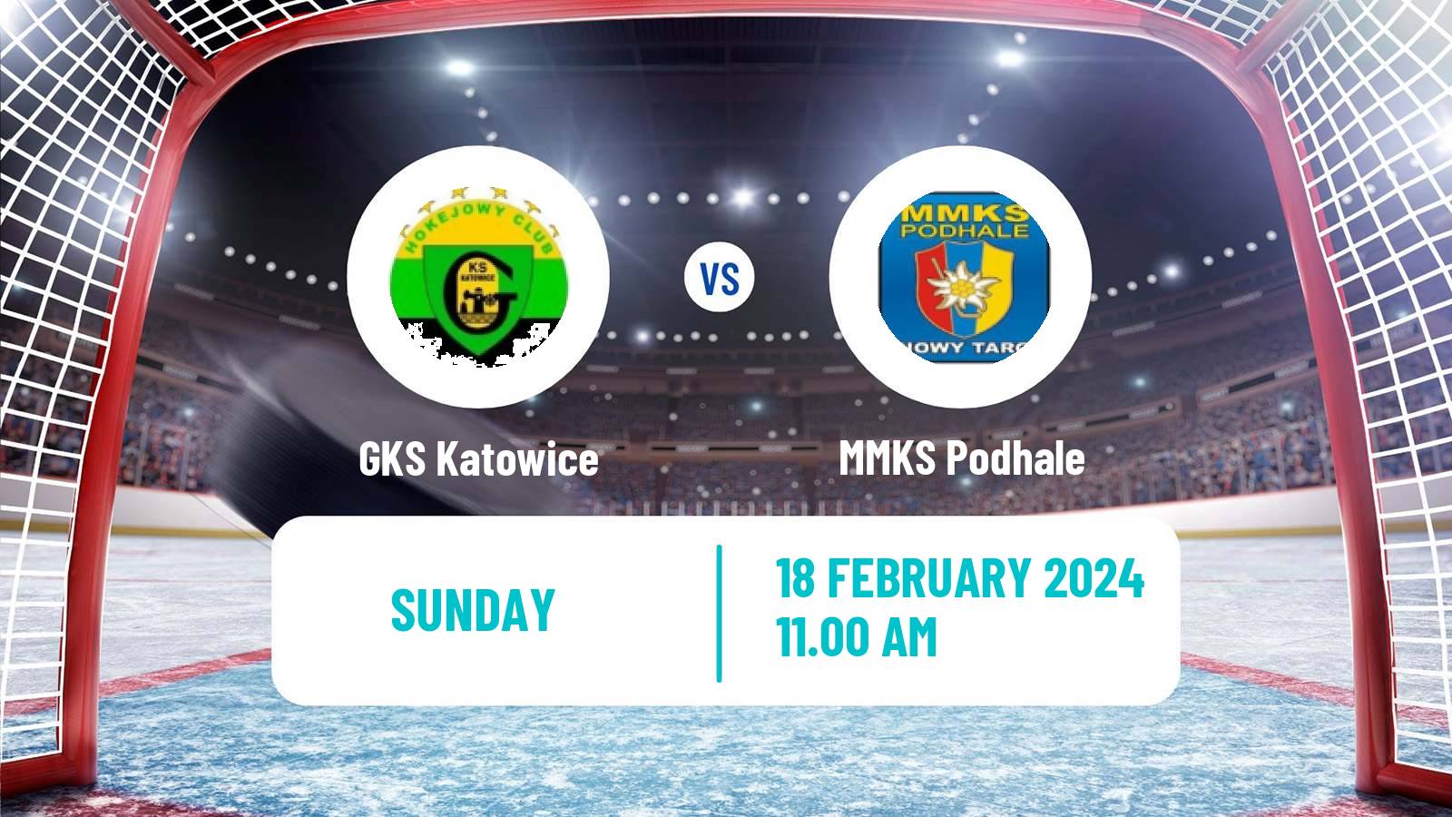 Hockey Polska Liga Hokejowa GKS Katowice - MMKS Podhale