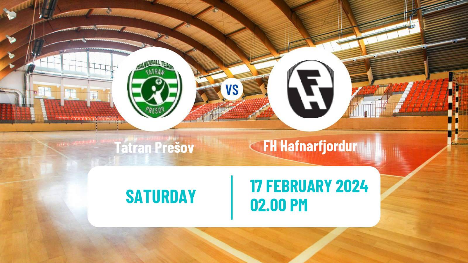 Handball EHF European Cup Tatran Prešov - FH Hafnarfjordur