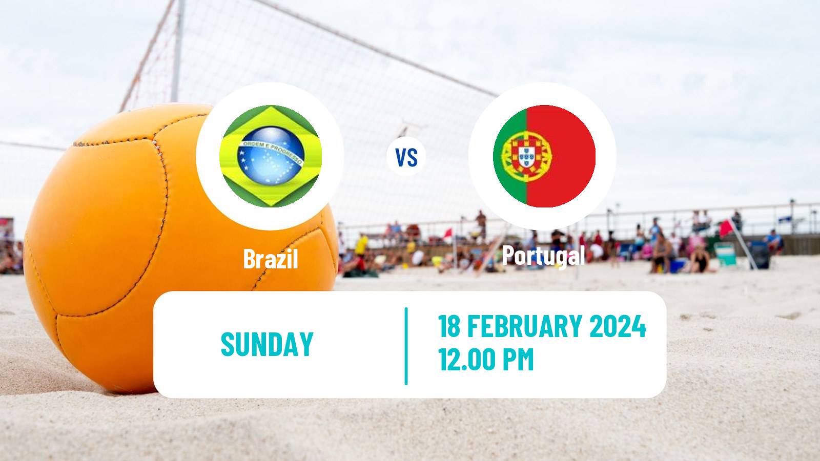 Beach soccer World Cup Brazil - Portugal