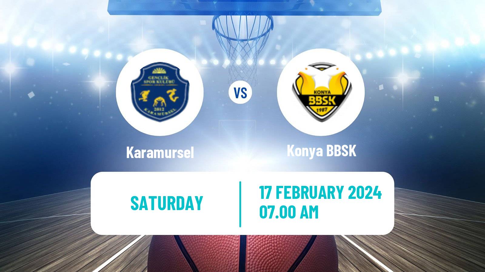 Basketball Turkish TB2L Karamursel - Konya BBSK
