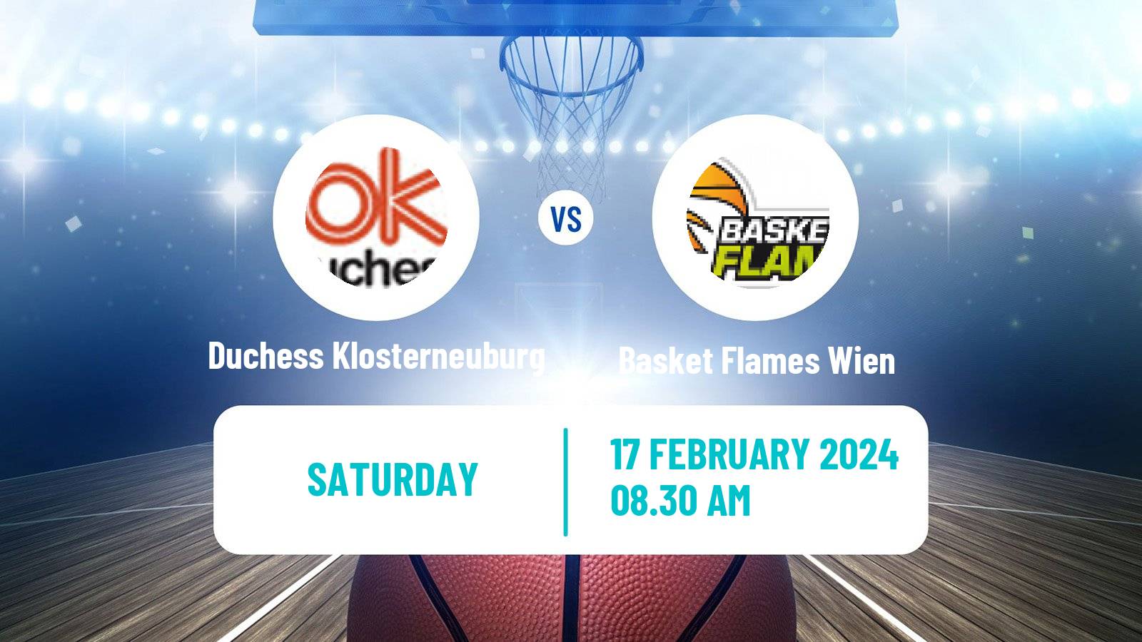 Basketball Austrian Basketball Superliga Women Duchess Klosterneuburg - Basket Flames Wien