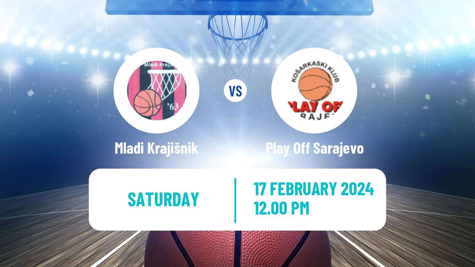 Basketball Bosnian Prvenstvo Basketball Women Mladi Krajišnik - Play Off Sarajevo