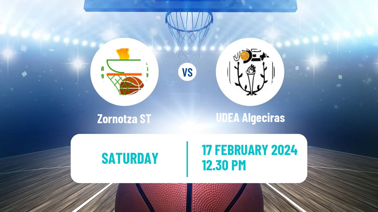 Basketball Spanish LEB Plata Zornotza ST - UDEA Algeciras