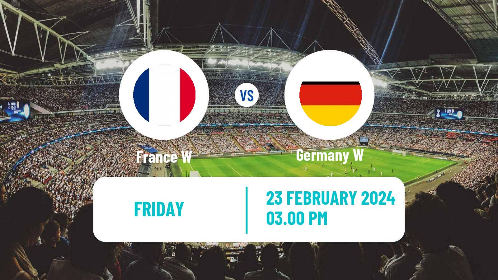 Soccer UEFA Nations League Women France W - Germany W