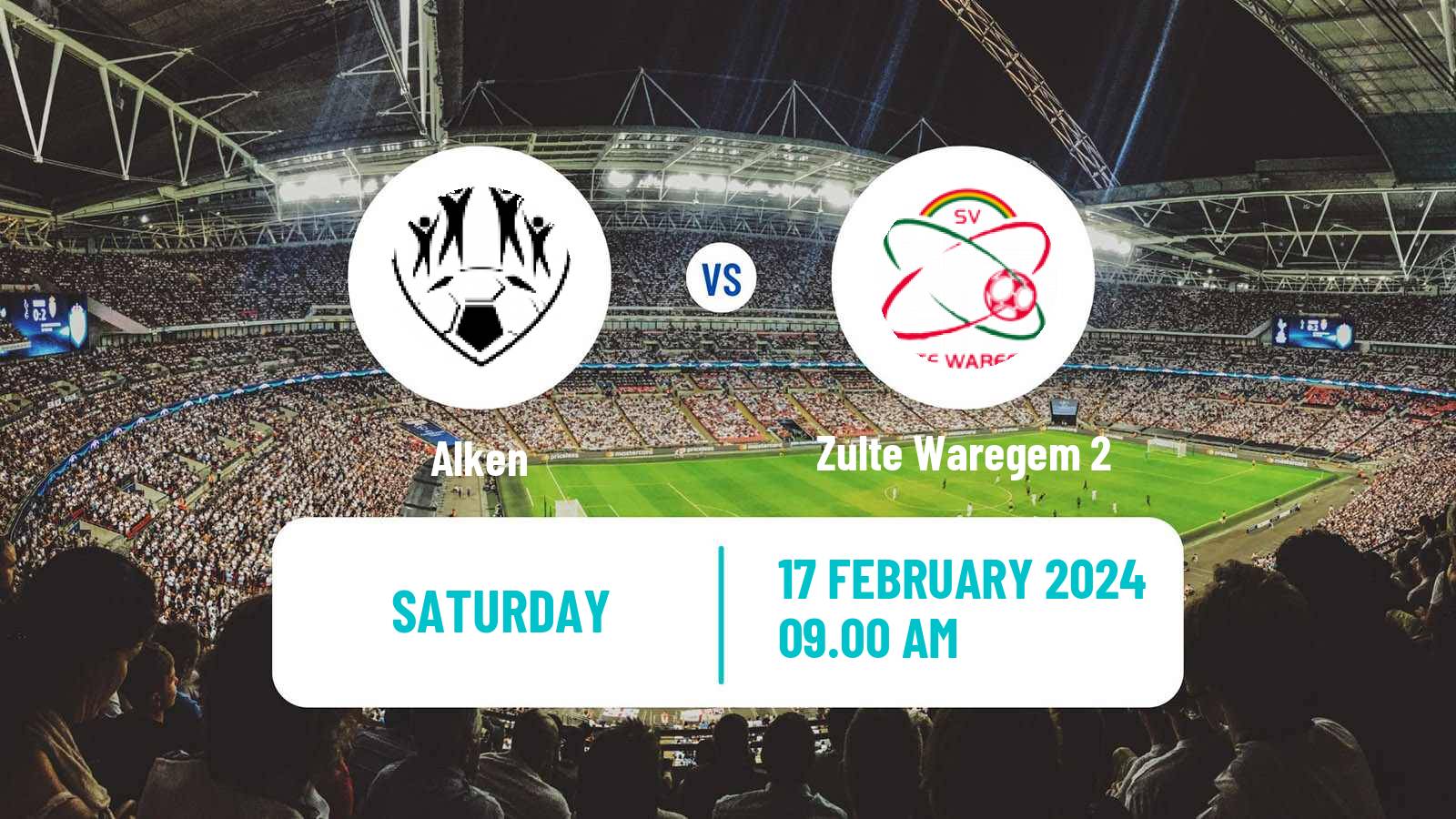 Soccer Belgian 1st National Women Alken - Zulte Waregem 2