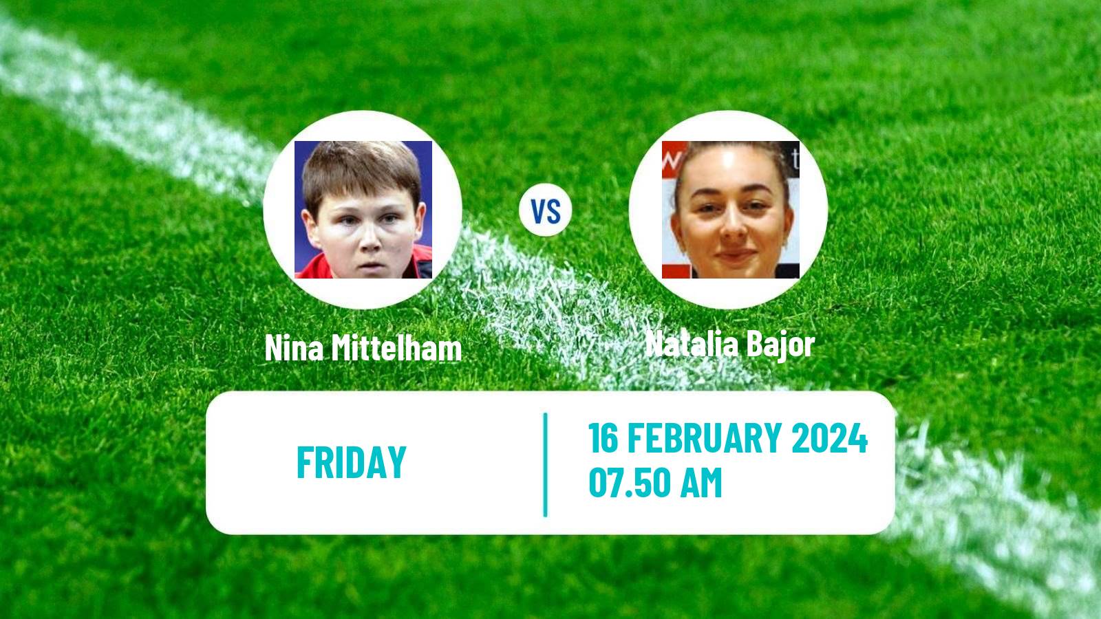 Table tennis World Championships Teams Women Nina Mittelham - Natalia Bajor