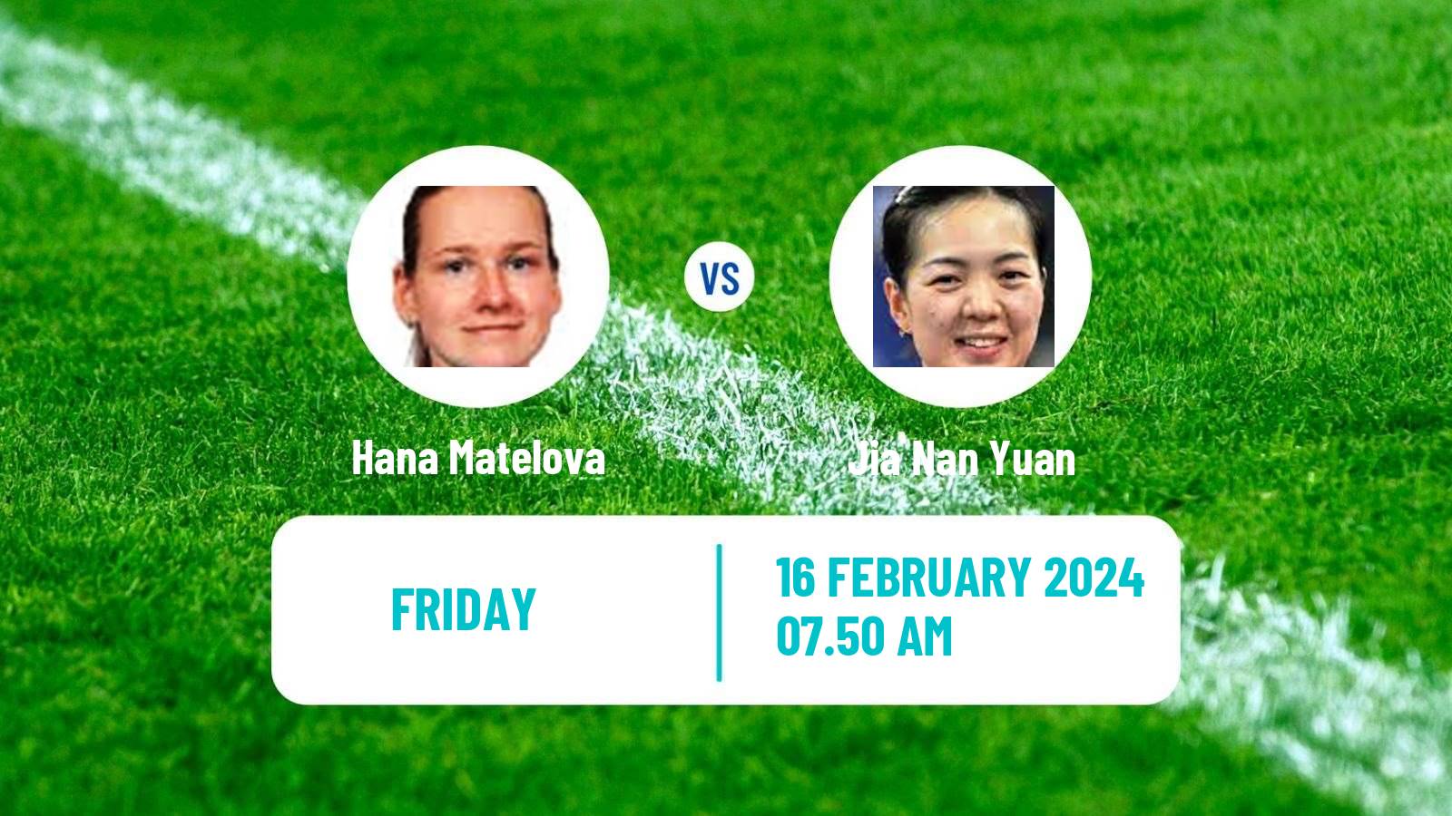 Table tennis World Championships Teams Women Hana Matelova - Jia Nan Yuan