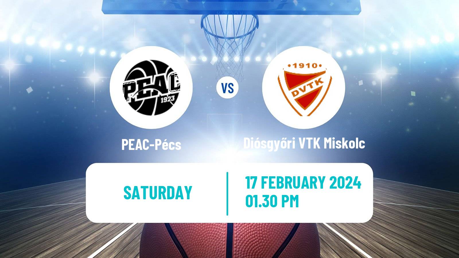 Basketball Hungarian NB I Basketball Women PEAC-Pécs - Diósgyőri VTK Miskolc