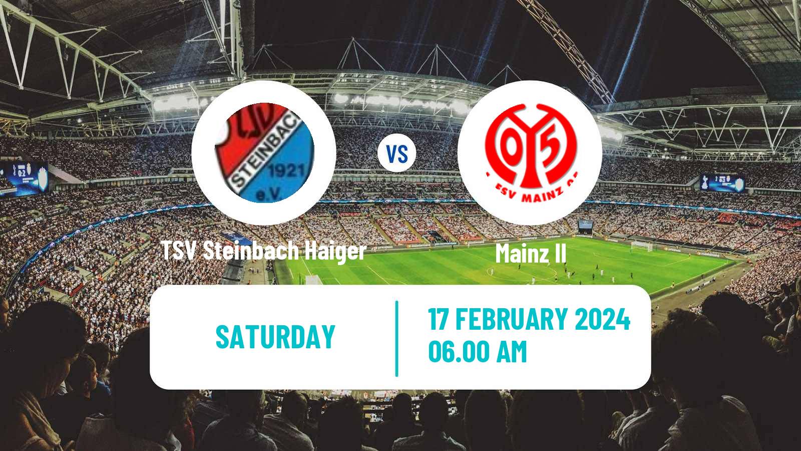 Soccer Club Friendly TSV Steinbach Haiger - Mainz II