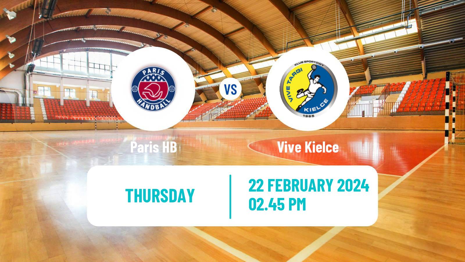 Handball EHF Champions League Paris - Vive Kielce