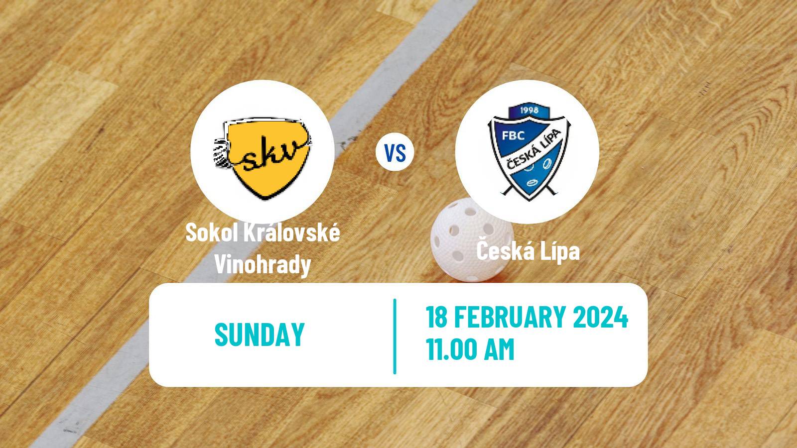 Floorball Czech Superliga Floorball Sokol Královské Vinohrady - Česká Lípa