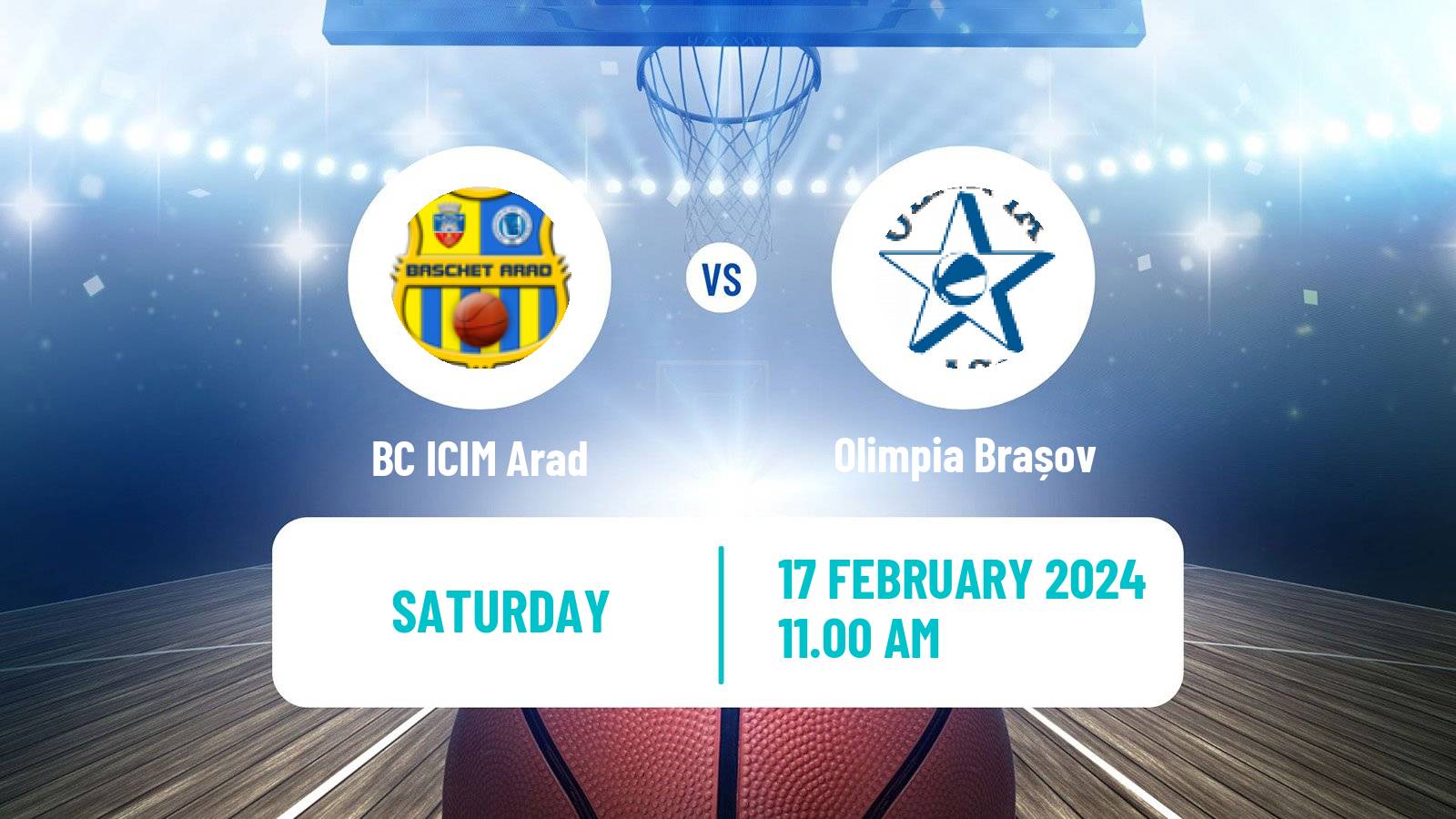 Basketball Romanian Liga National Basketball Women ICIM Arad - Olimpia Brașov