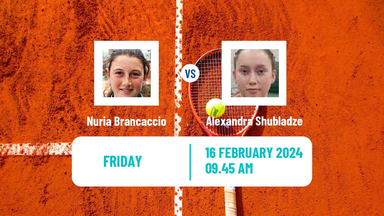 Tennis ITF W35 Antalya 3 Women Nuria Brancaccio - Alexandra Shubladze