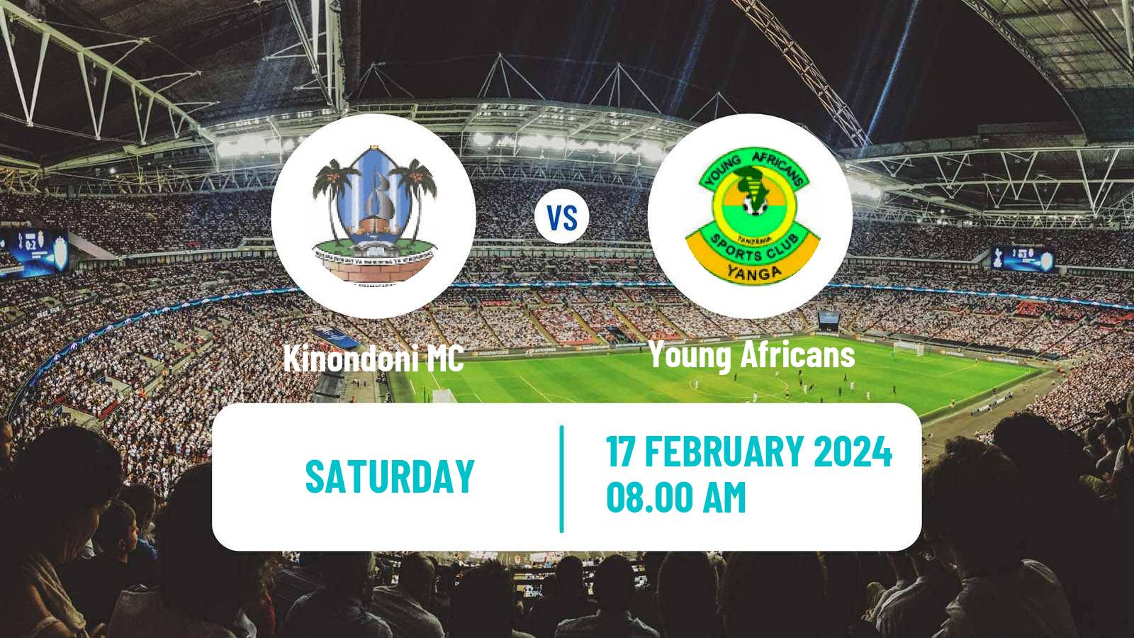 Soccer Tanzanian Premier League Kinondoni MC - Young Africans