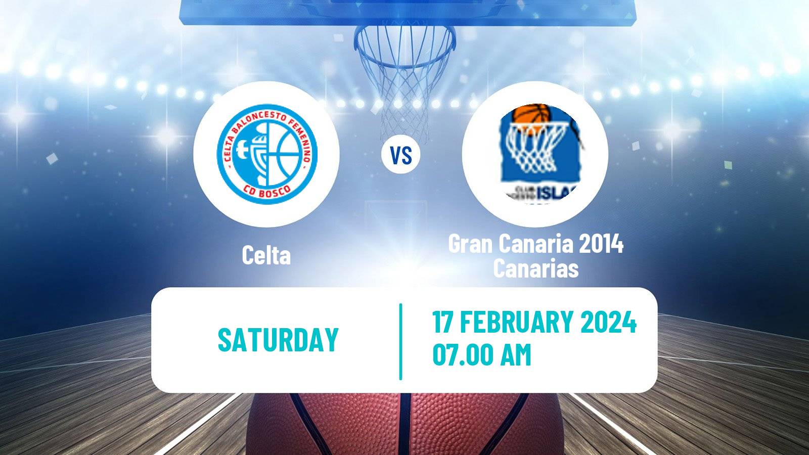 Basketball Spanish Liga Femenina Basketball Celta - Gran Canaria 2014 Canarias