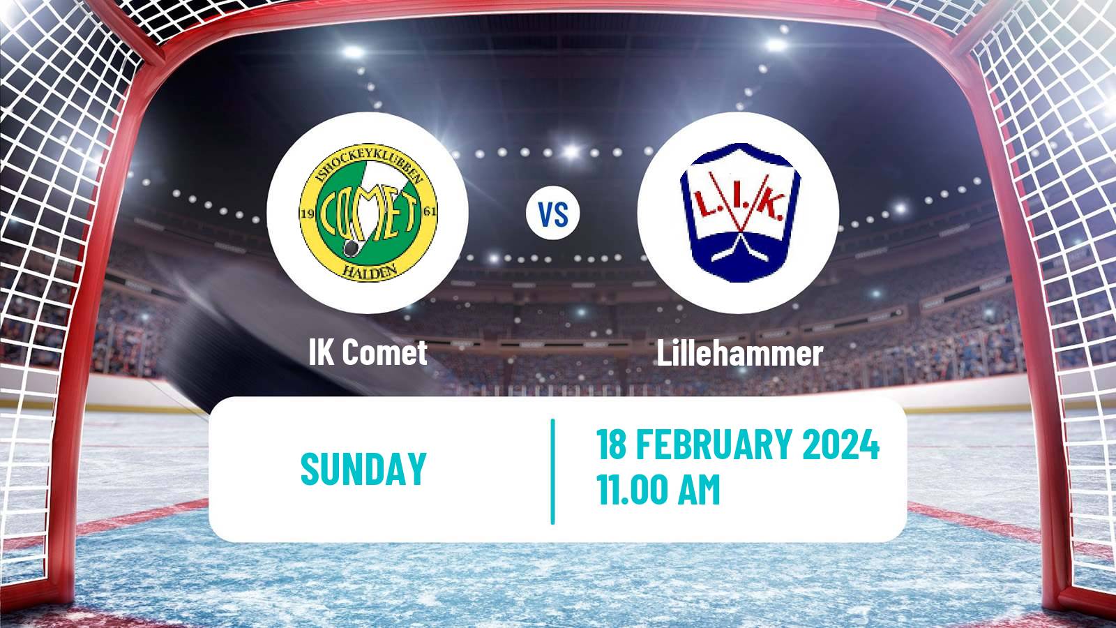 Hockey Norwegian Ligaen Hockey Comet - Lillehammer