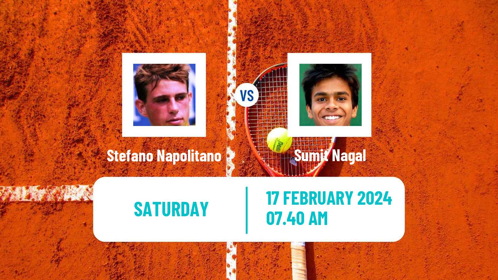 Tennis Bengaluru Challenger Men Stefano Napolitano - Sumit Nagal