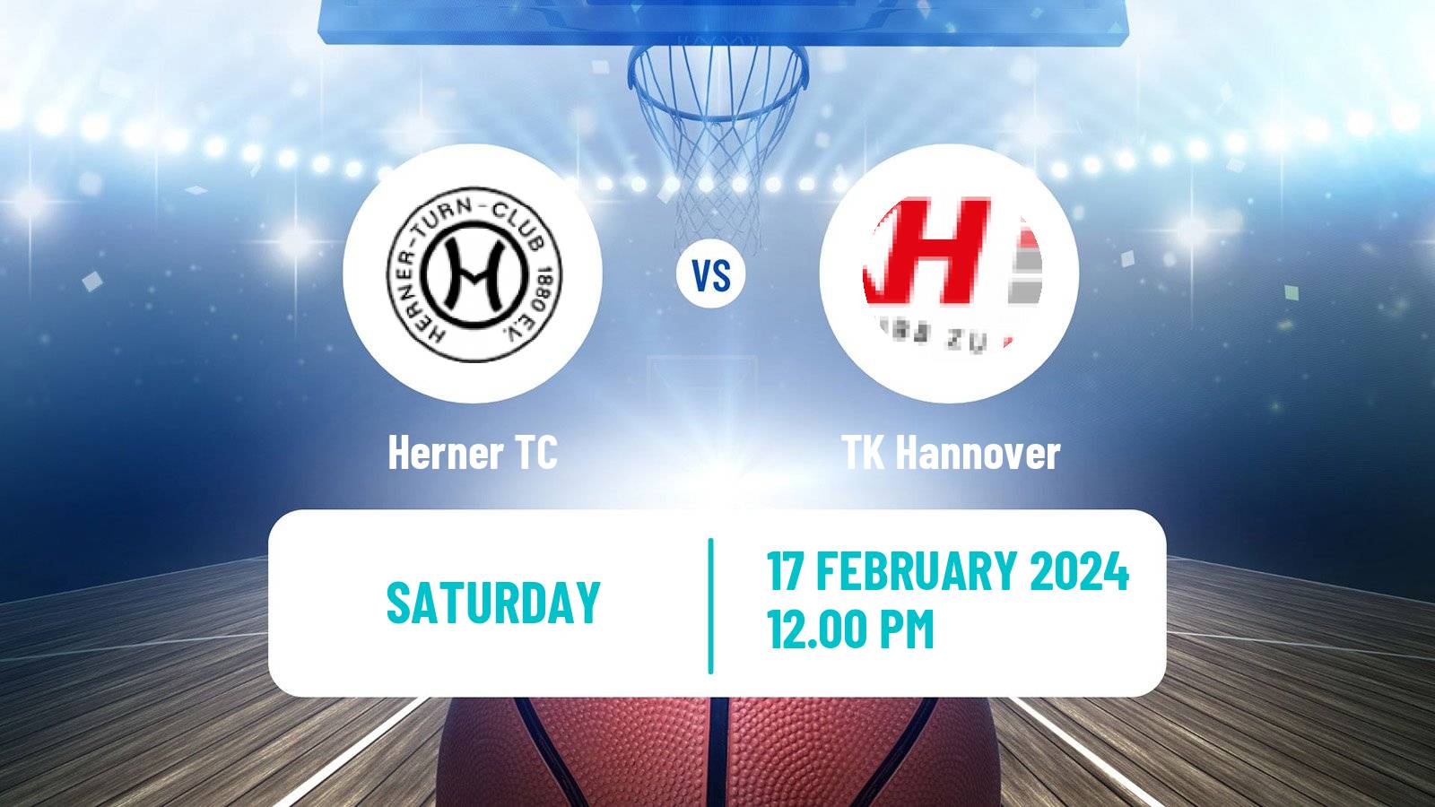 Basketball German DBBL Herner - Hannover