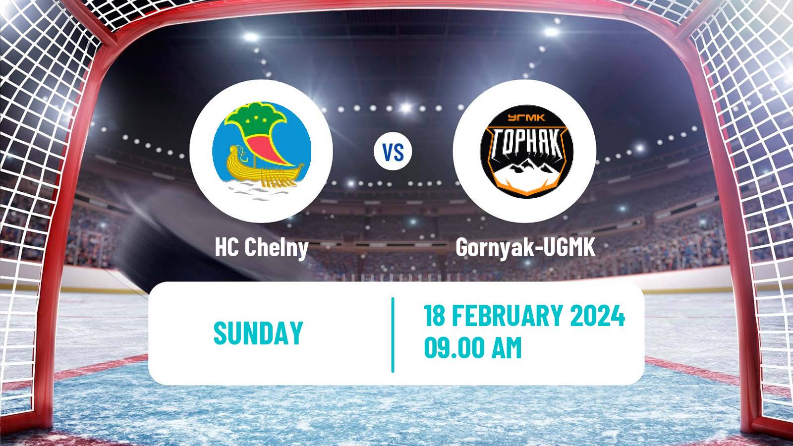 Hockey VHL Chelny - Gornyak-UGMK