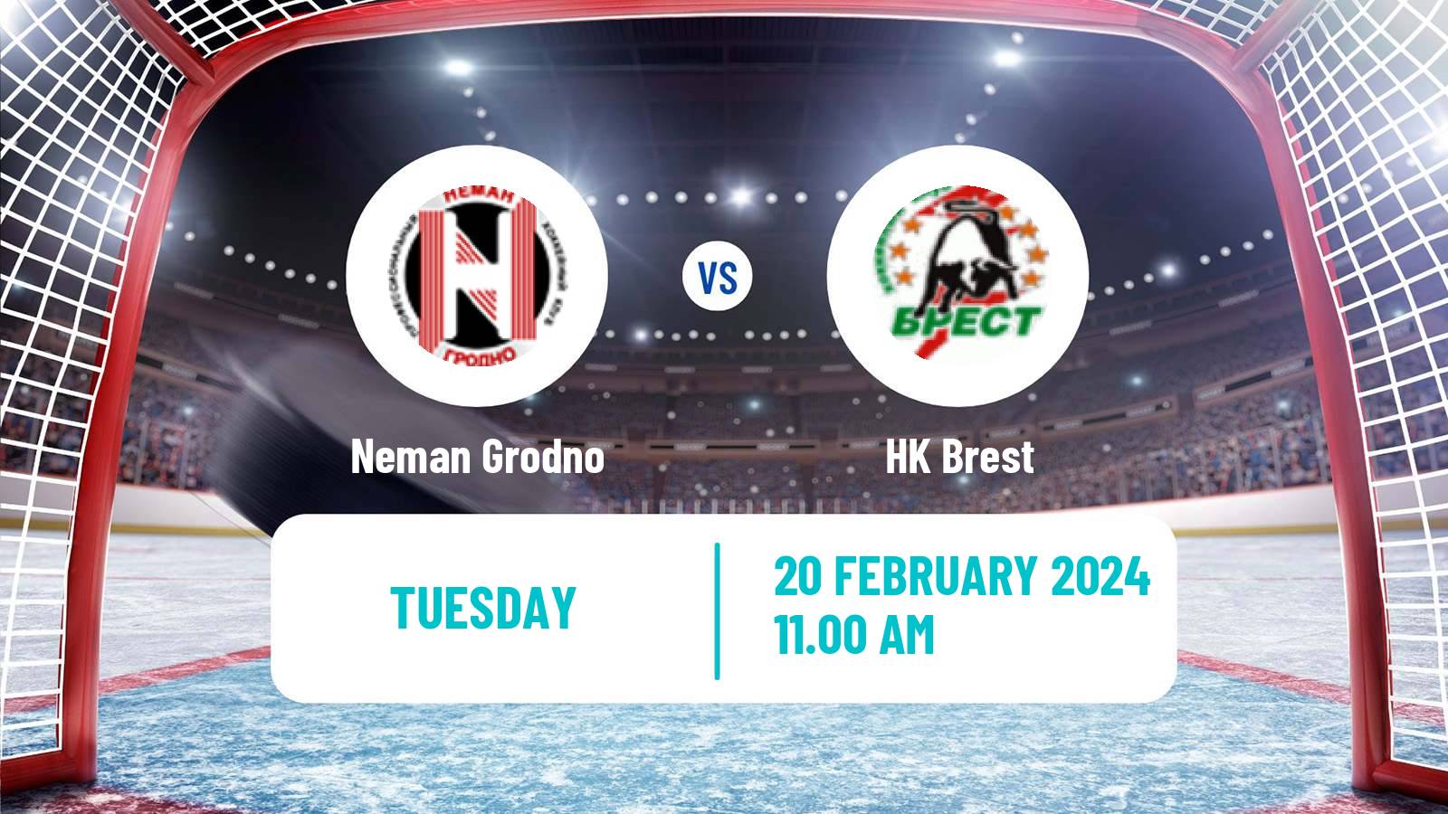 Hockey Belarusian Extraleague Neman Grodno - Brest