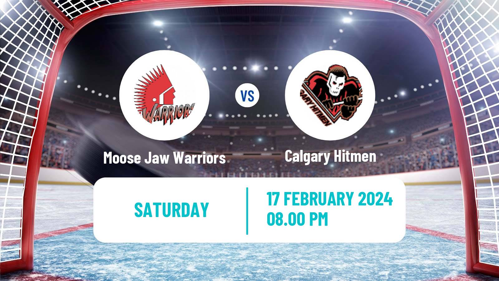 Hockey WHL Moose Jaw Warriors - Calgary Hitmen