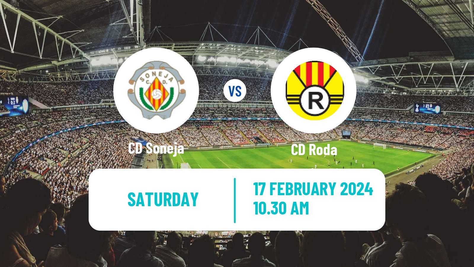 Soccer Spanish Tercera RFEF - Group 6 Soneja - Roda