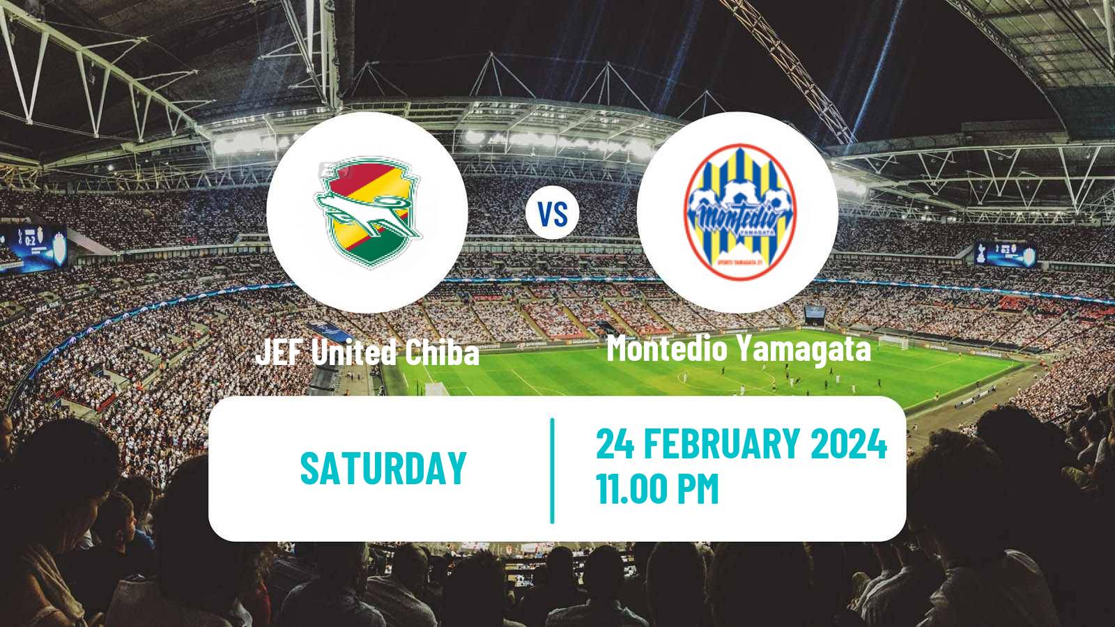 Soccer Japan J2 League JEF United Chiba - Montedio Yamagata