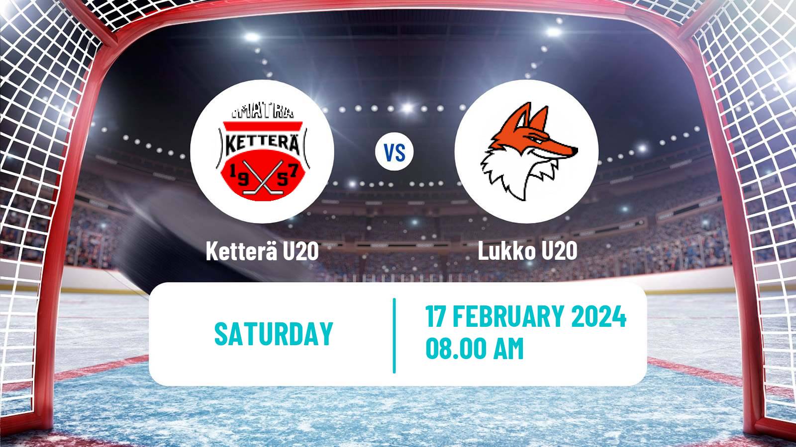Hockey Finnish SM-sarja U20 Ketterä U20 - Lukko U20