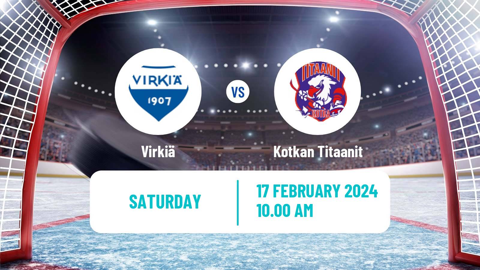 Hockey Finnish Suomi-sarja Virkiä - Kotkan Titaanit