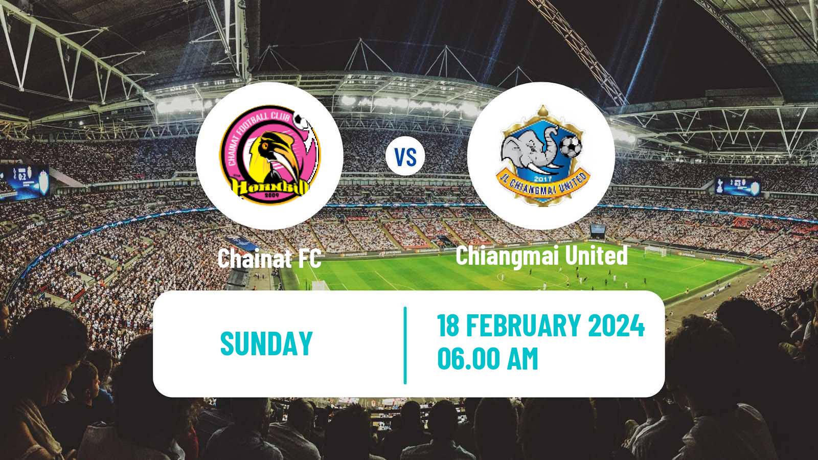 Soccer Thai League 2 Chainat - Chiangmai United
